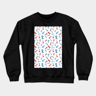 Watercolor Chess Pieces Crewneck Sweatshirt